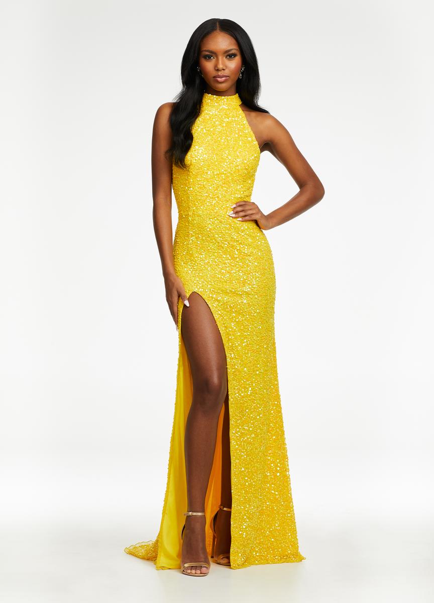 ASHLEYlauren 11174 – Yellow