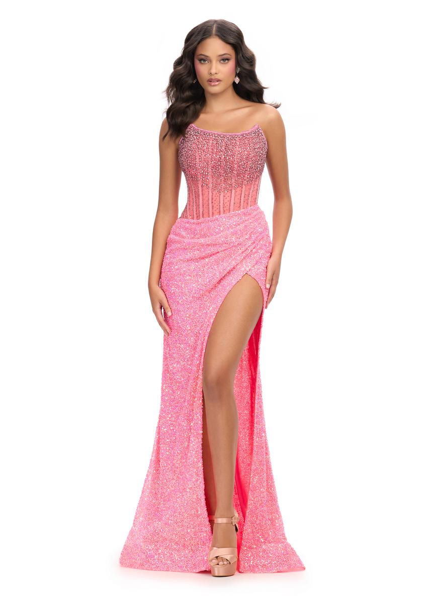 ASHLEYlauren 11238 – Neon Pink