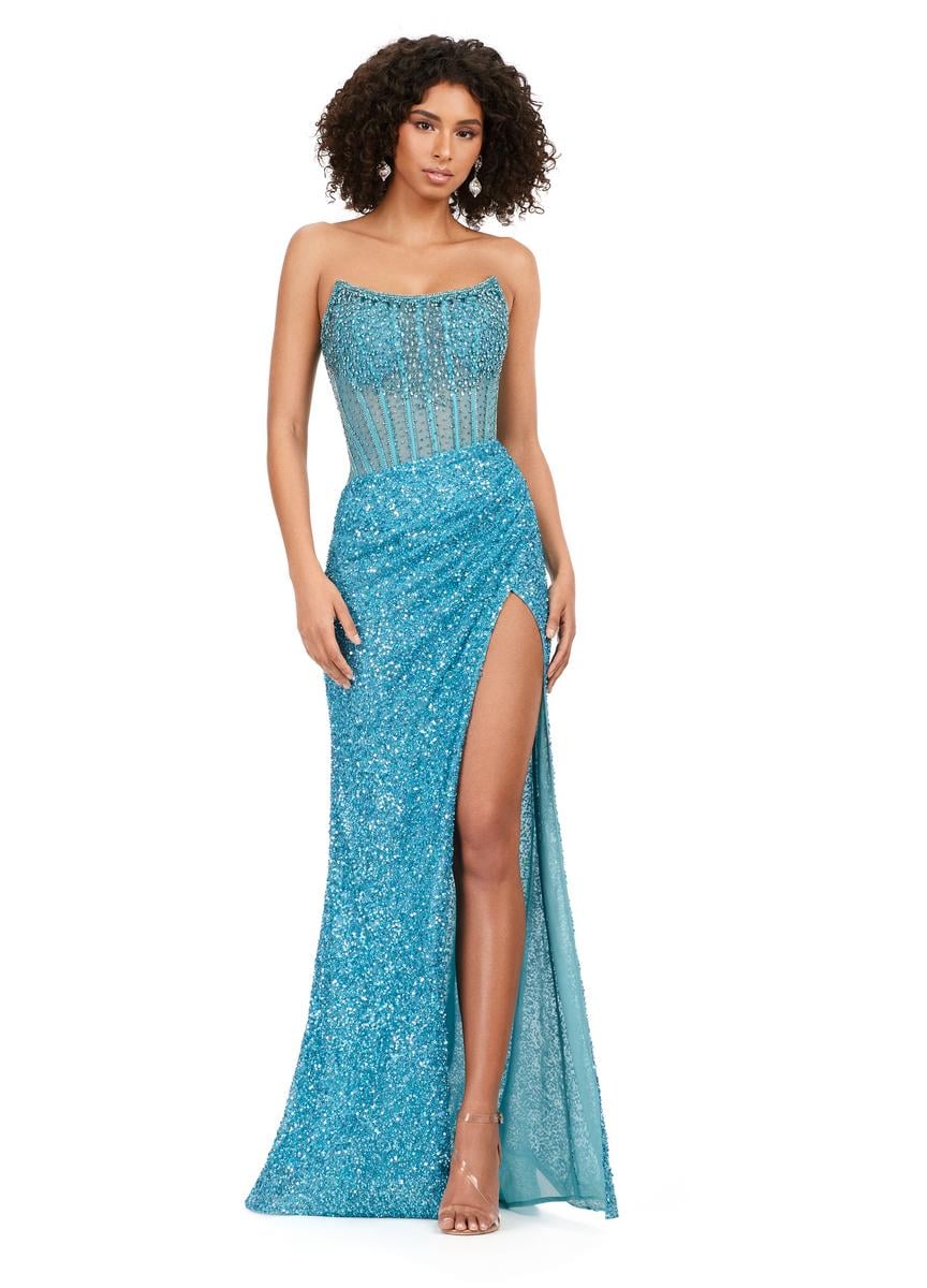 ASHLEYlauren 11238 – Turquoise