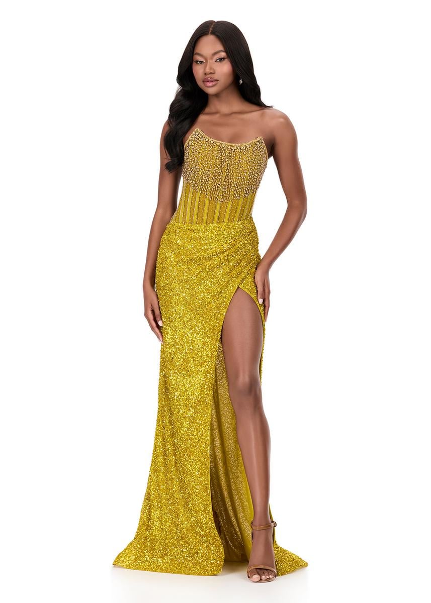 ASHLEYlauren 11238 – Yellow