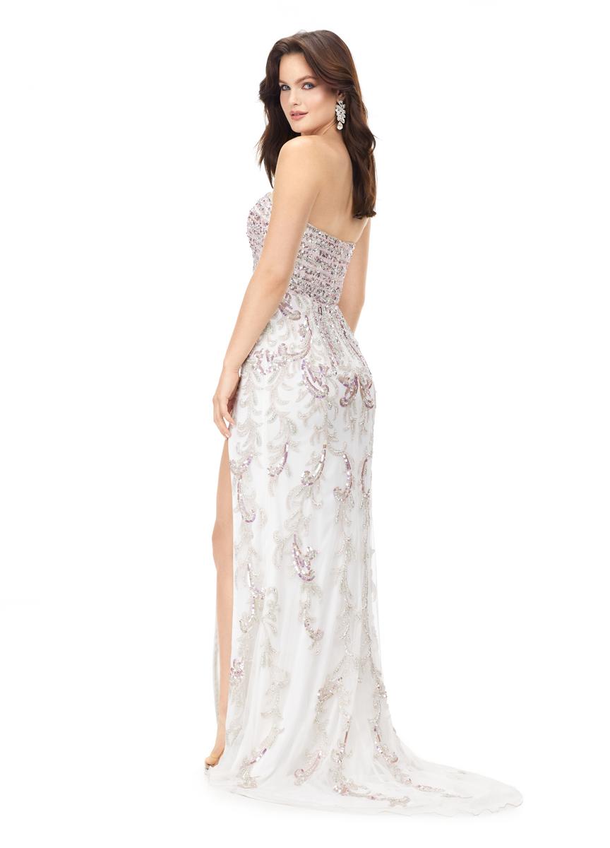 ASHLEYlauren 11242 – Multi/Ivory