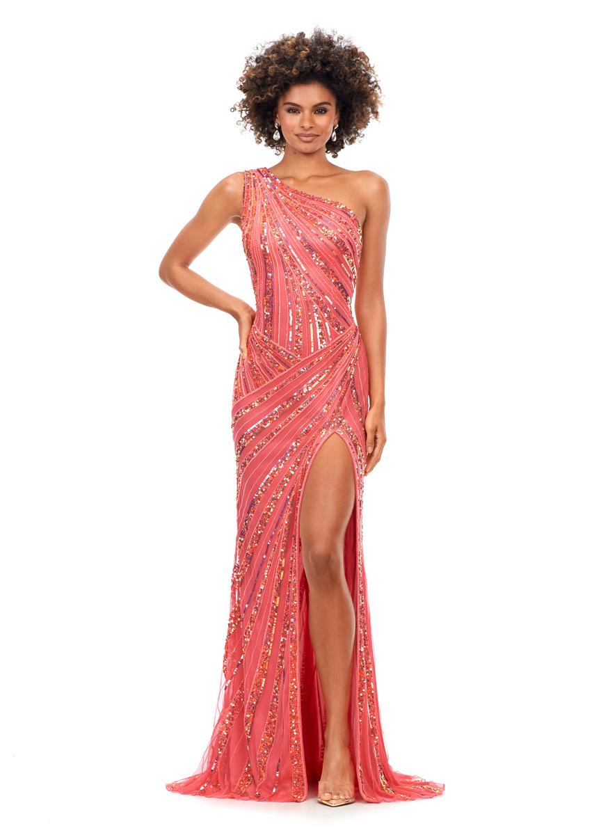 ASHLEYlauren 11244 – Electric Coral