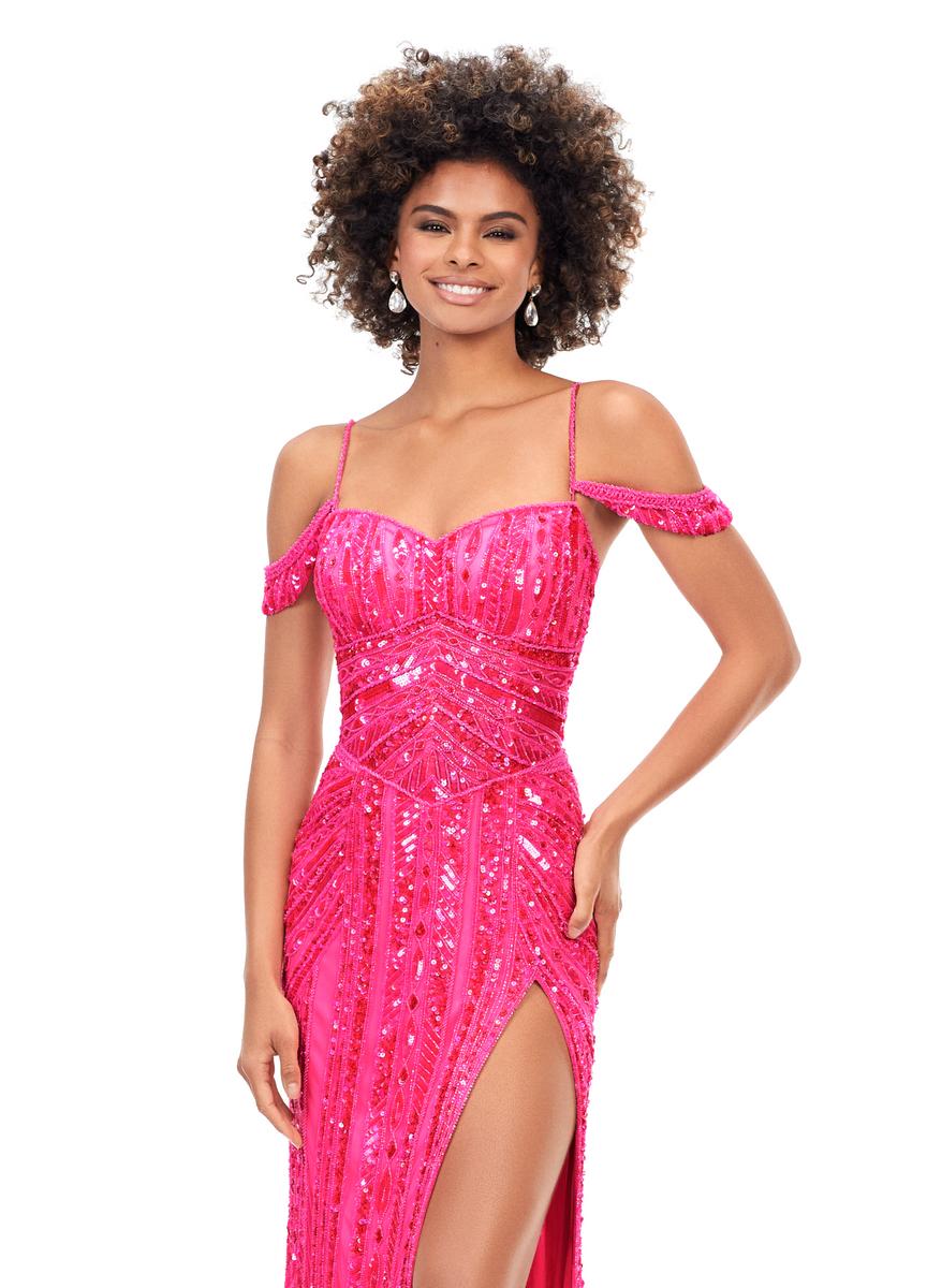 ASHLEYlauren 11257 – Neon Pink