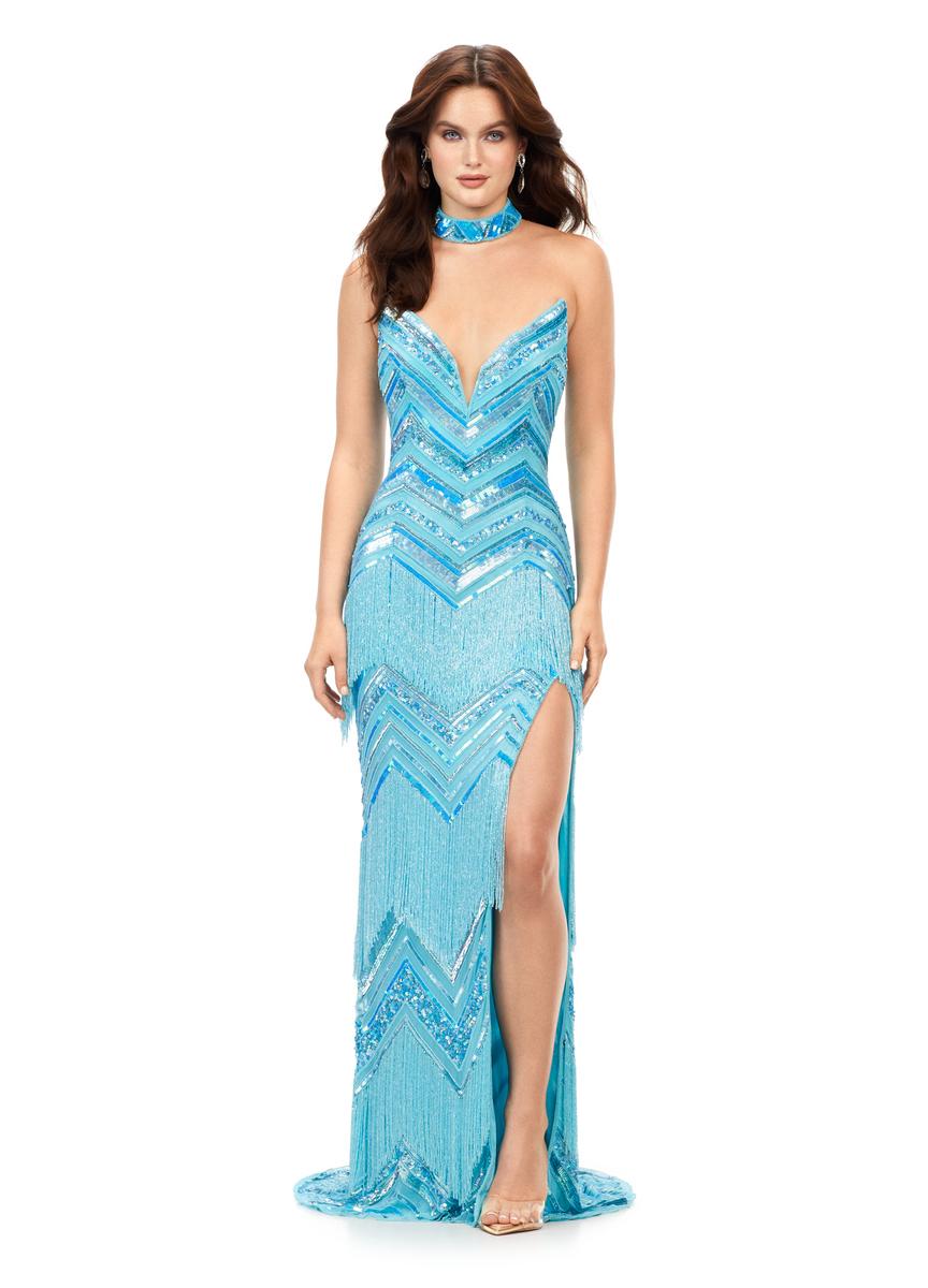 ASHLEYlauren 11259 – Neon Blue