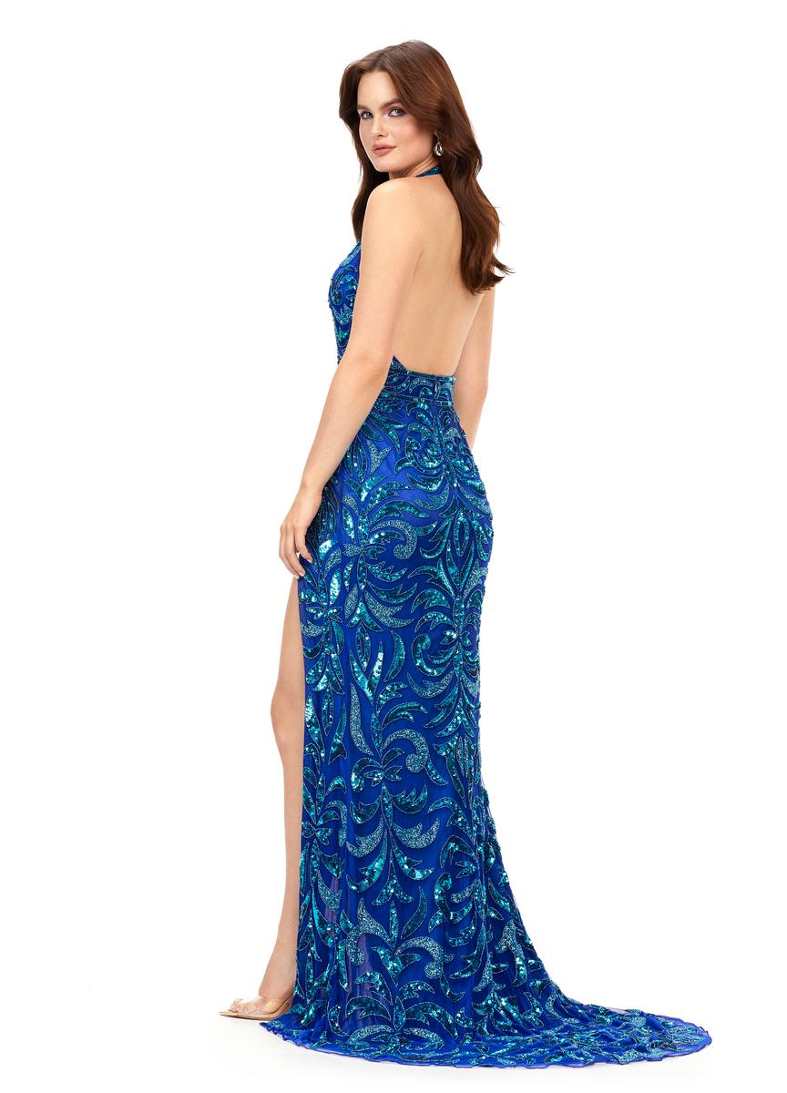 ASHLEYlauren 11283 – Turquoise/Royal