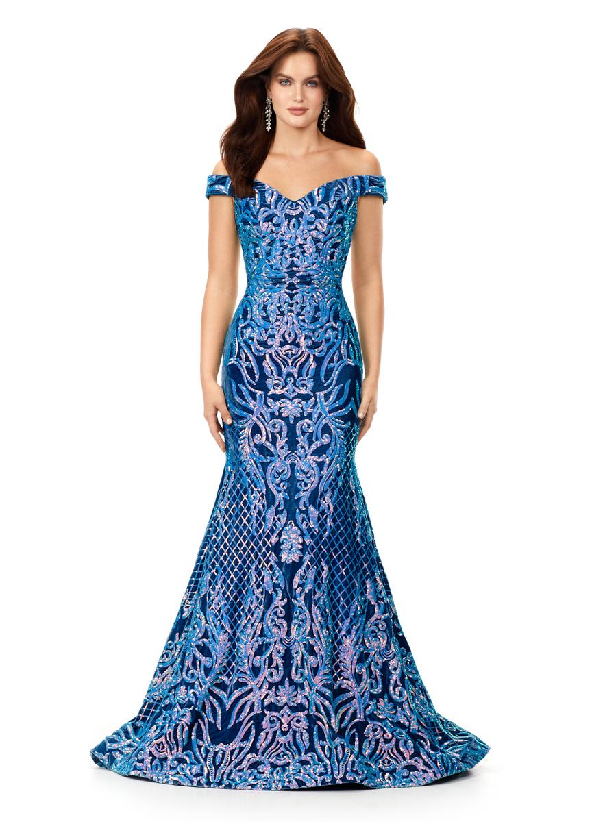 ASHLEYlauren 11330 – Blue