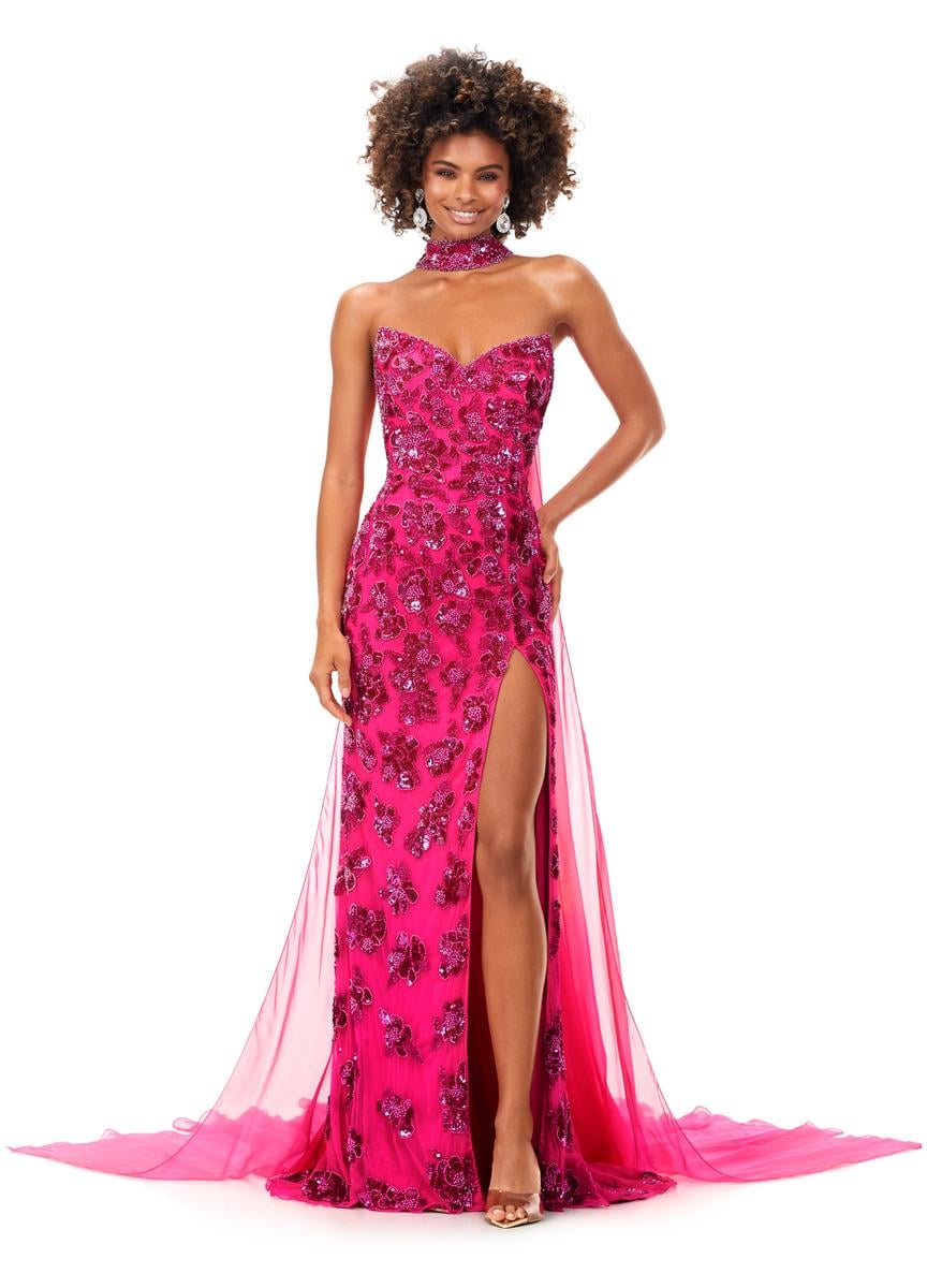 ASHLEYlauren 11351 – Neon Pink