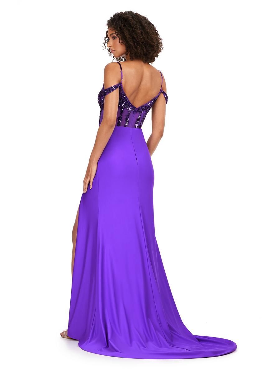 ASHLEYlauren 11391 – Violet