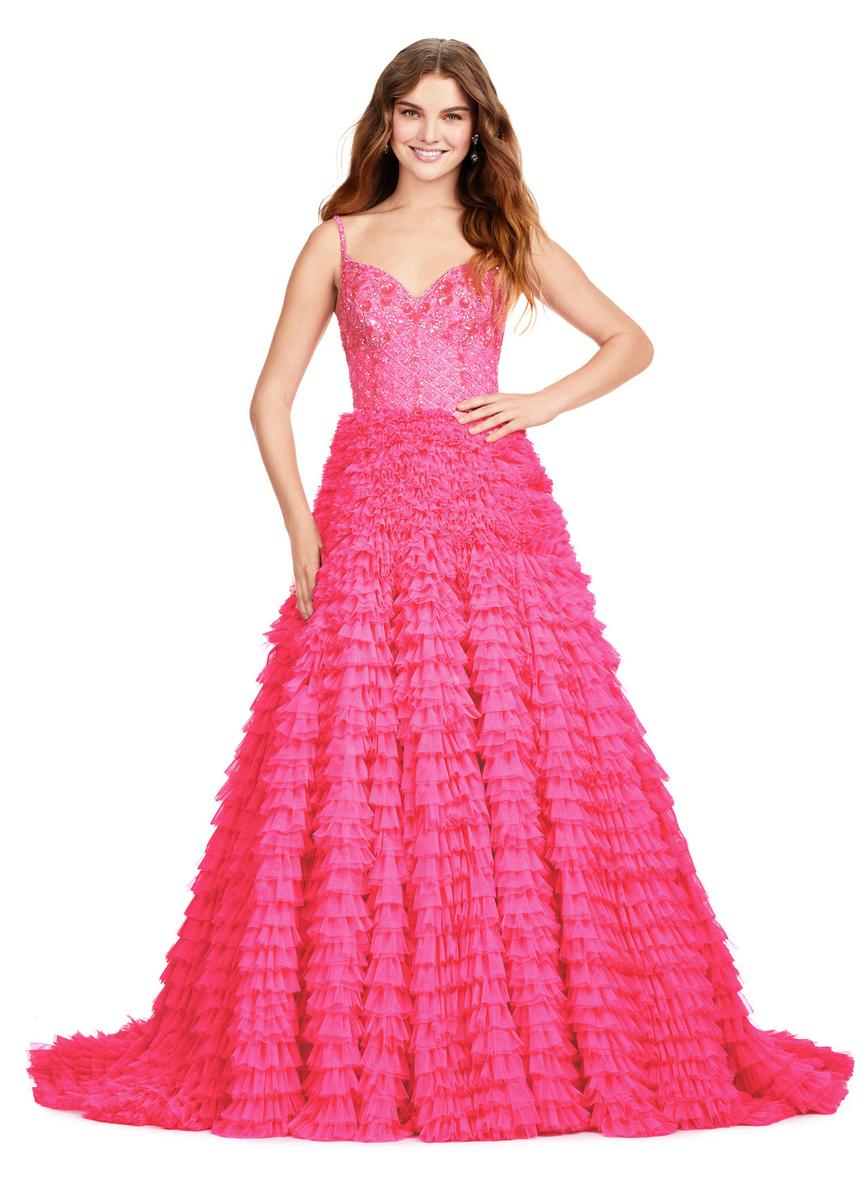 ASHLEYlauren 11427 – Hot Pink