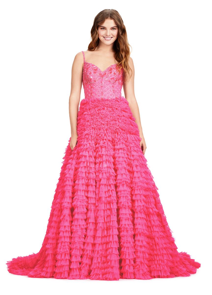 ASHLEYlauren 11427 – Hot Pink