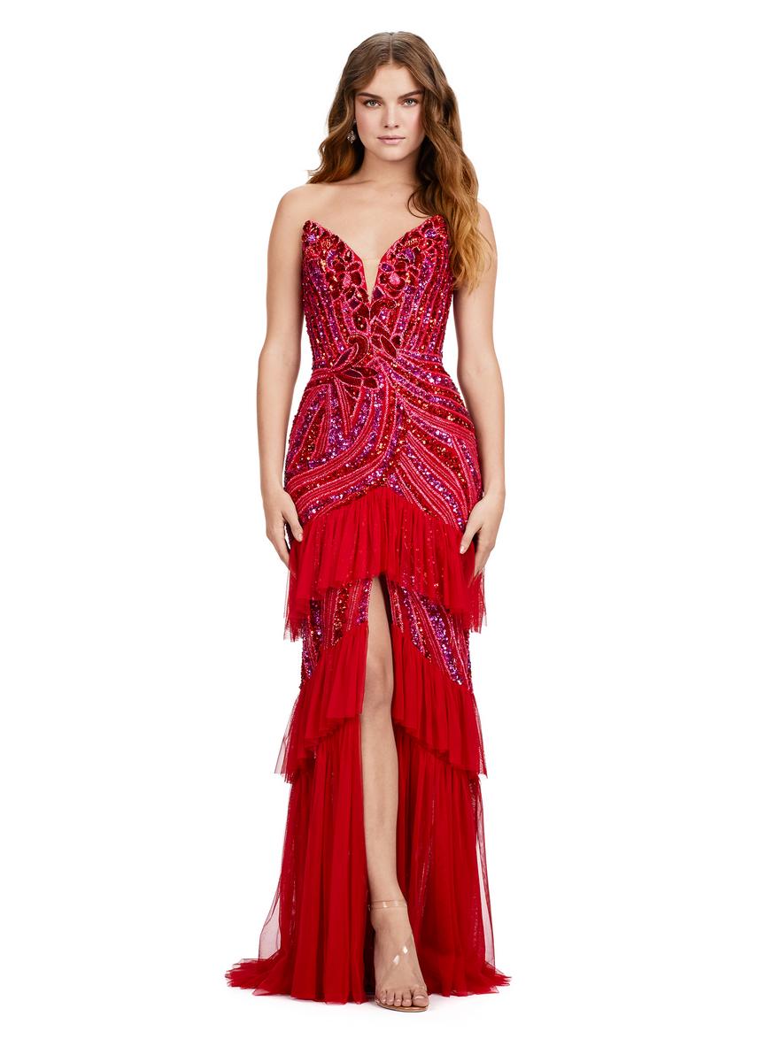 ASHLEYlauren 11438 – Fuchsia/Red