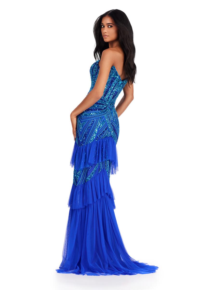 ASHLEYlauren 11438 – Turquoise/Royal