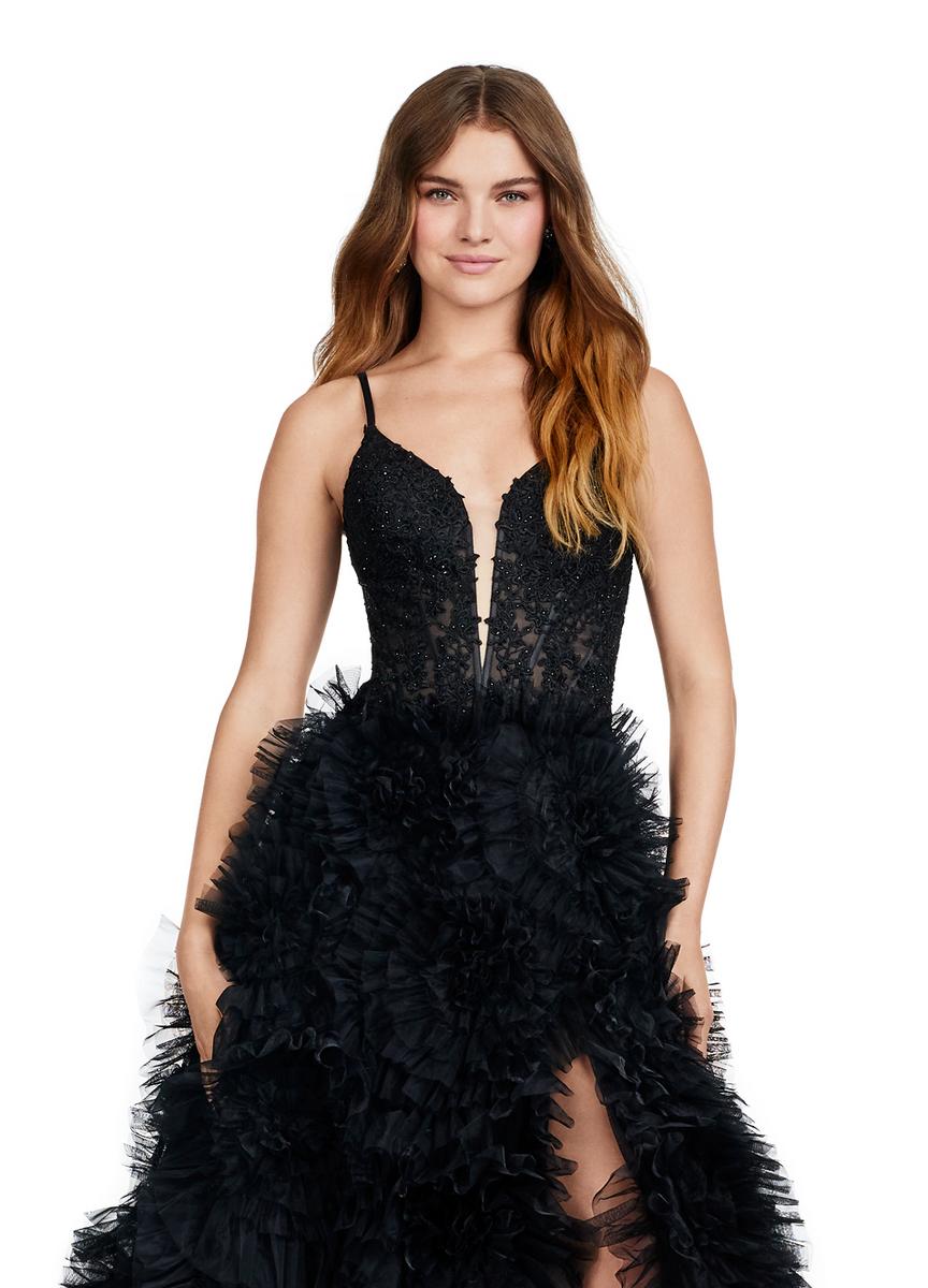 ASHLEYlauren 11446 – Black