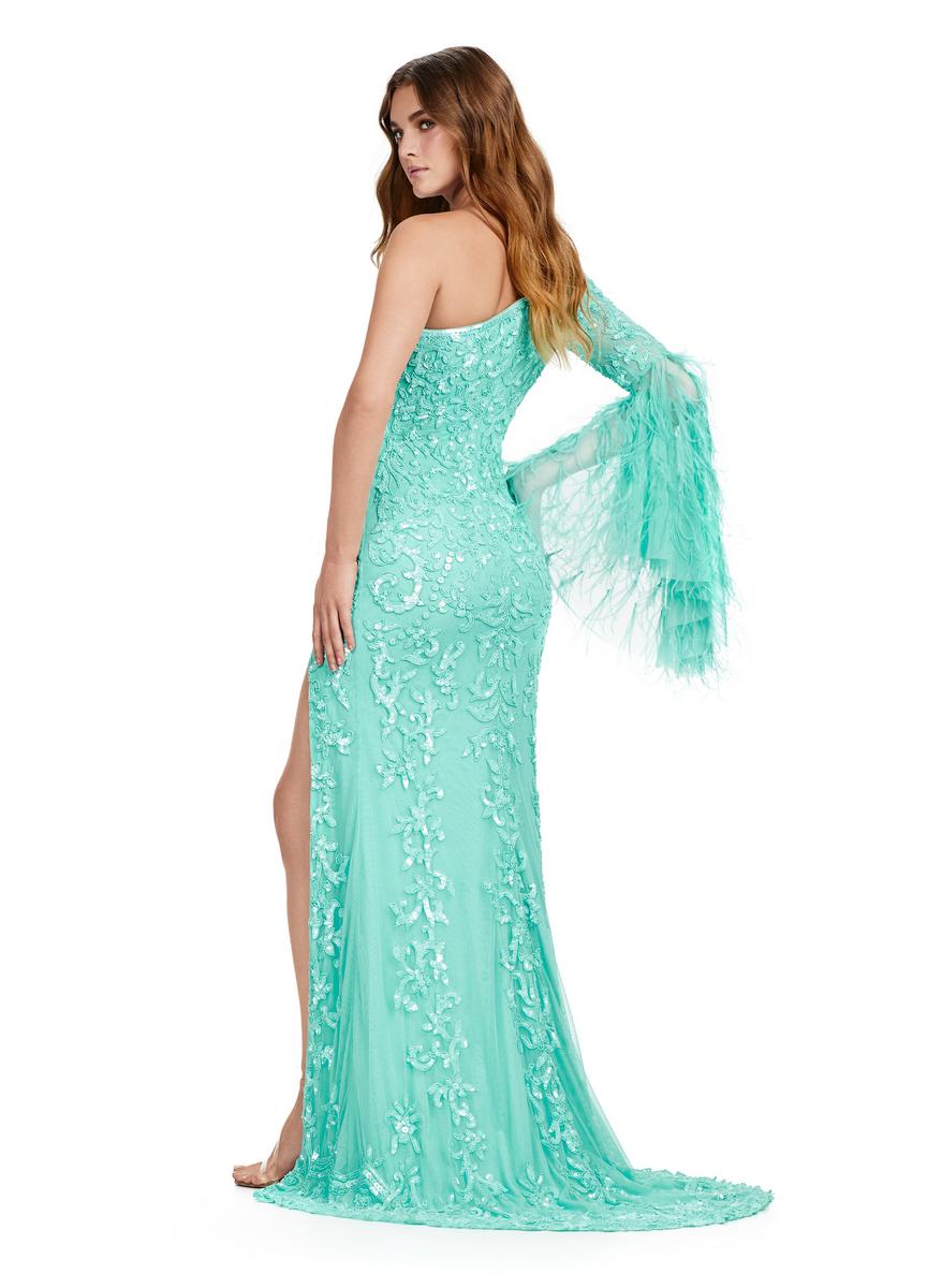ASHLEYlauren 11452 – Aqua