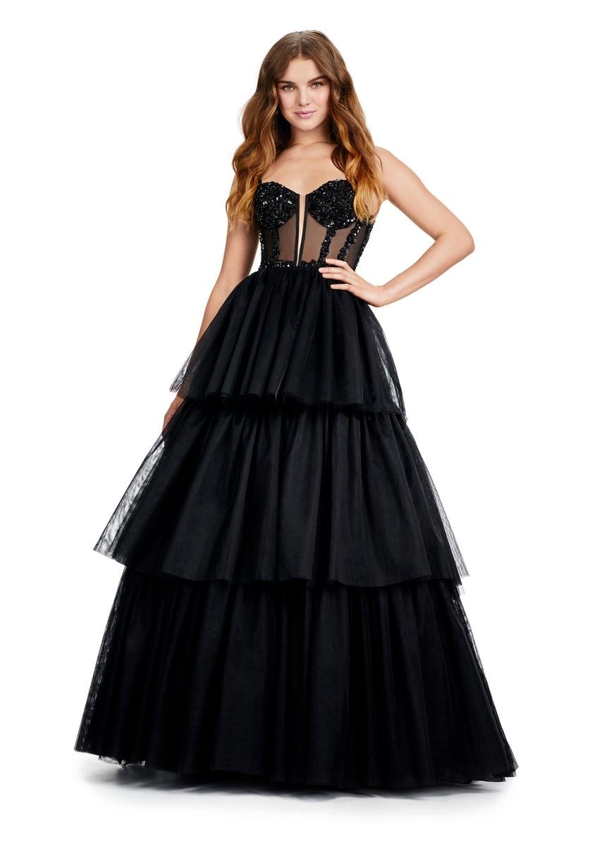 ASHLEYlauren 11462 – Black