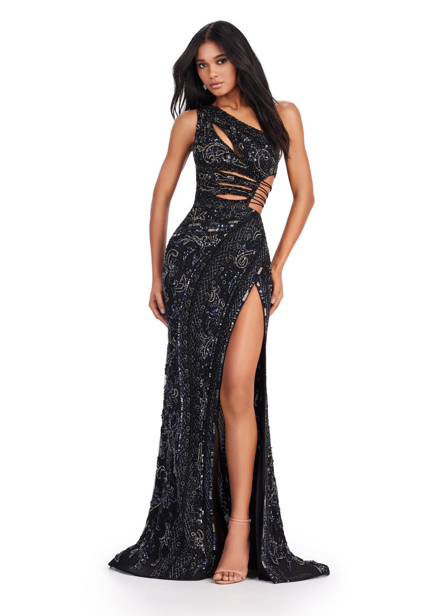 ASHLEYlauren 11489 – Black
