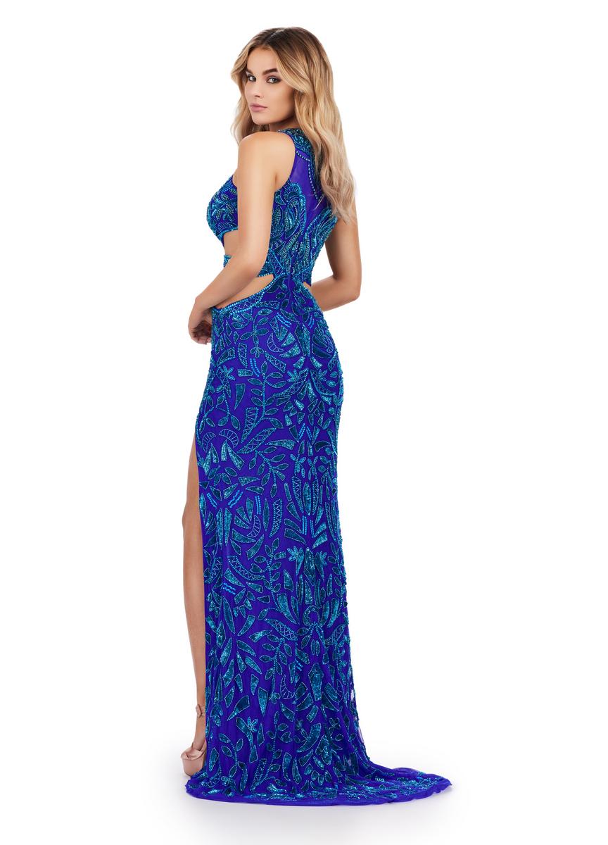 ASHLEYlauren 11501 – Turquoise/Royal