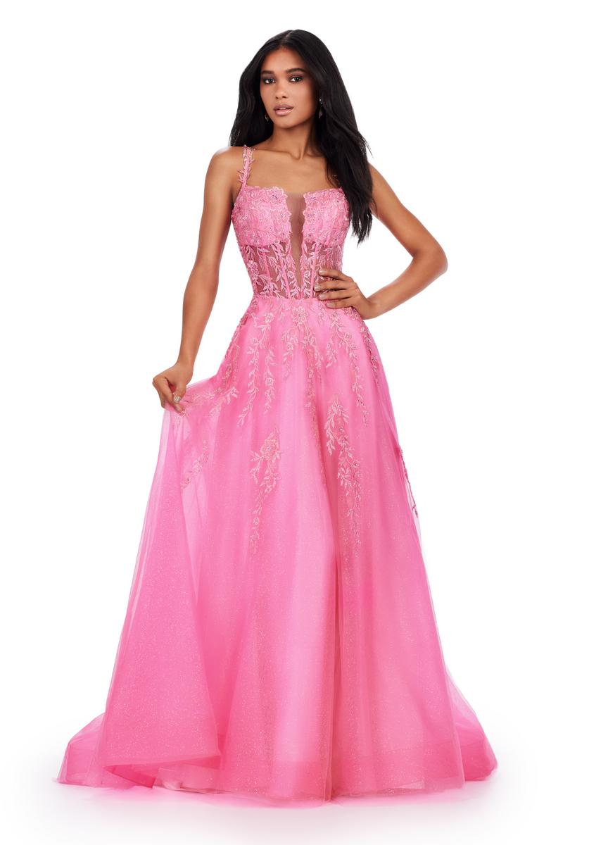 ASHLEYlauren 11526 – Hot Pink
