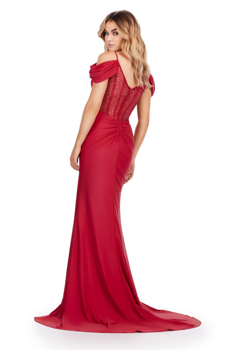 ASHLEYlauren 11536 – Burgundy