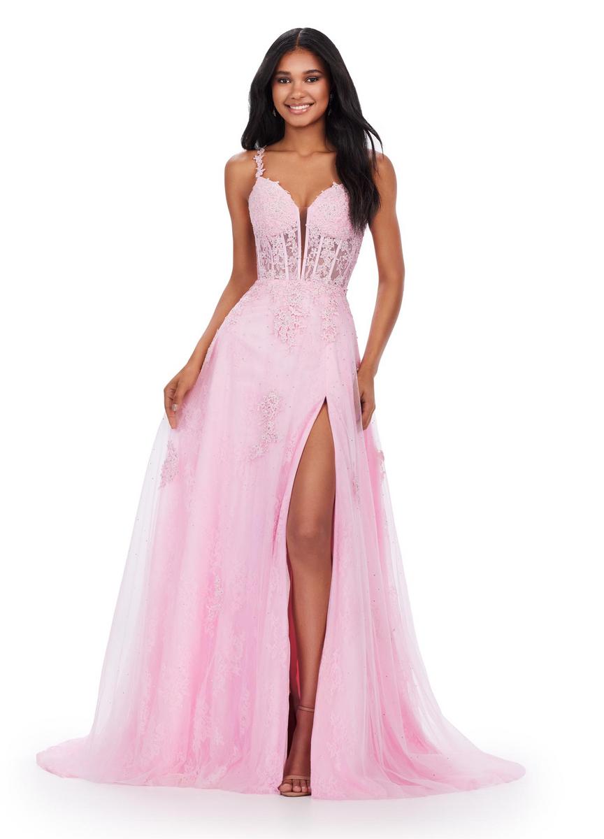 ASHLEYlauren 11558 – Ice Pink