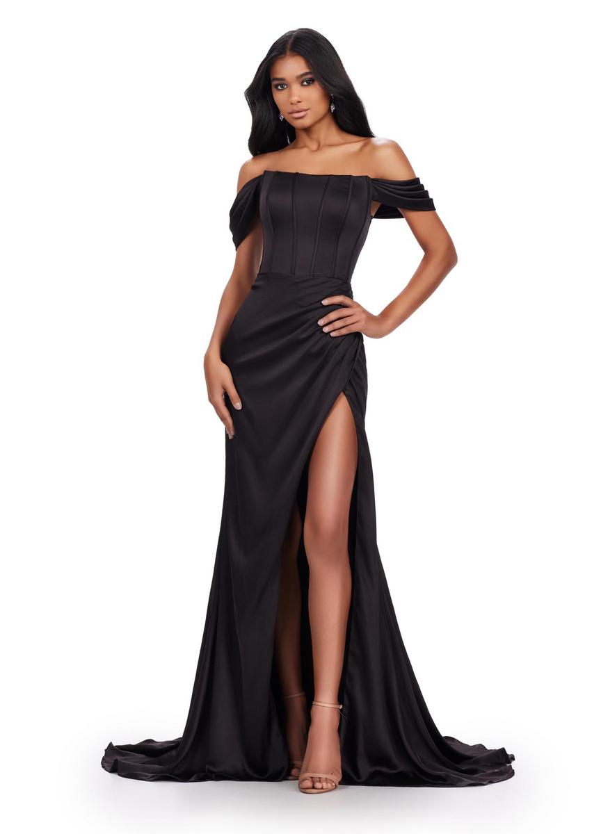 ASHLEYlauren 11575 – Black