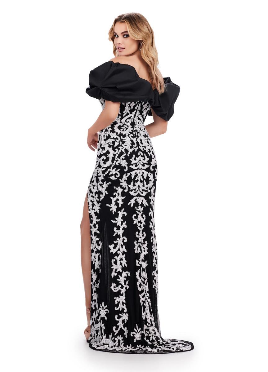 ASHLEYlauren 11581 – Black