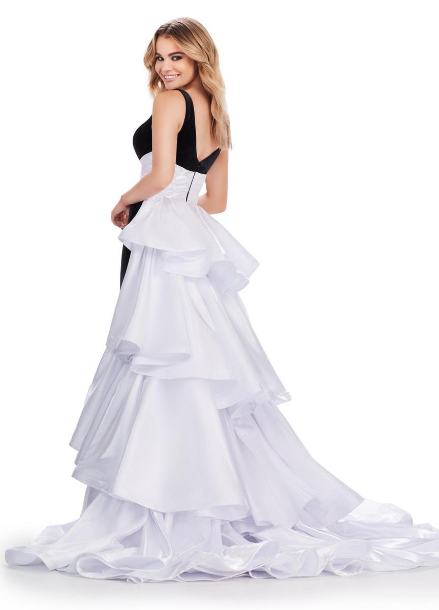 ASHLEYlauren 11643 – Black/White