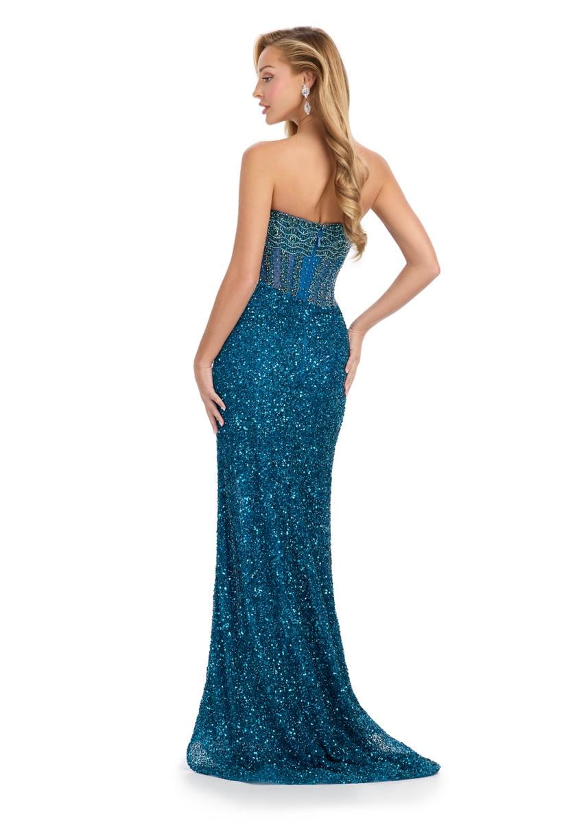 ASHLEYlauren 11830 – Peacock