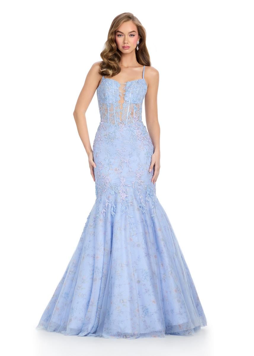 ASHLEYlauren 11848 – Periwinkle