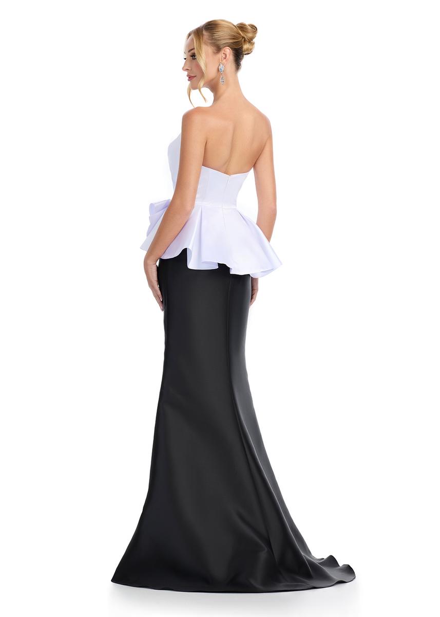 ASHLEYlauren 11874 – White/Black