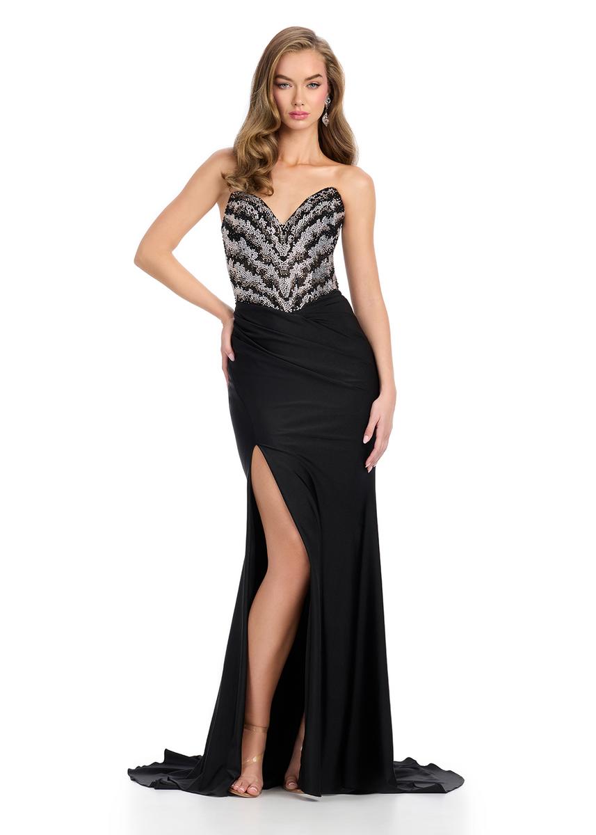 ASHLEYlauren 11933 – Black