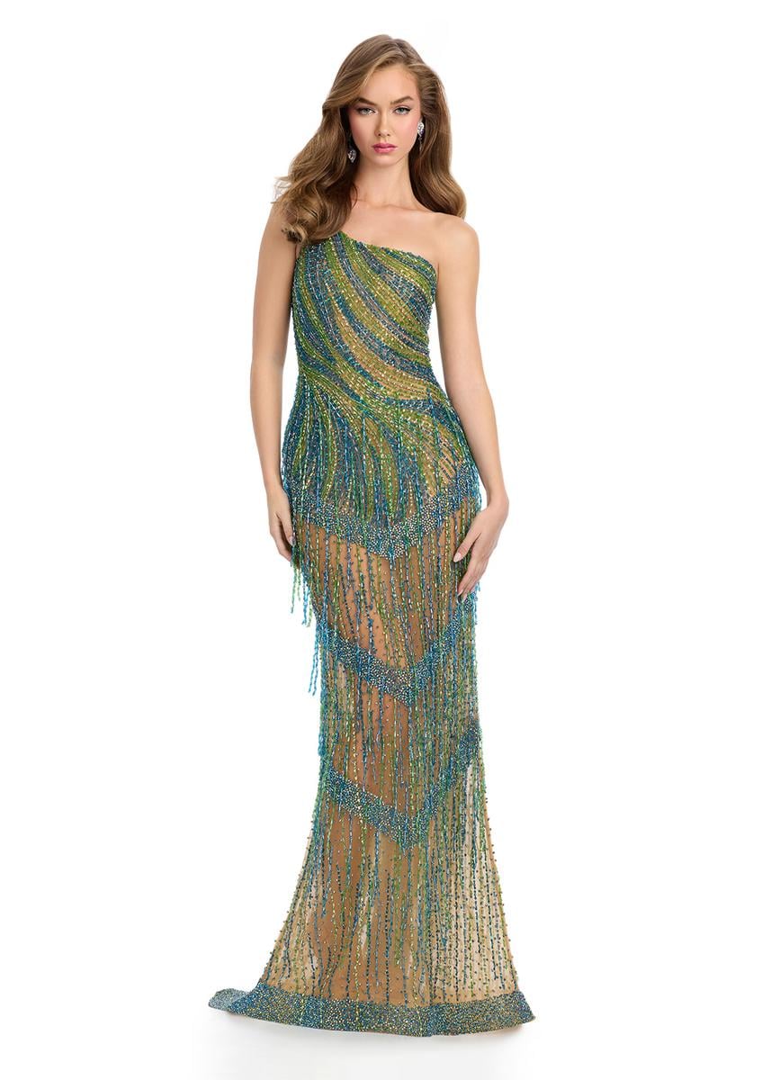 ASHLEYlauren 11985 – Peacock