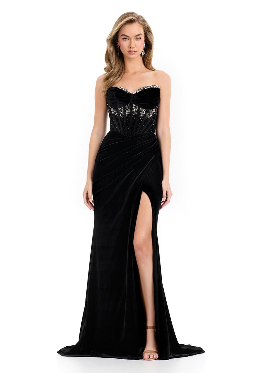 ASHLEYlauren 12075 – Black