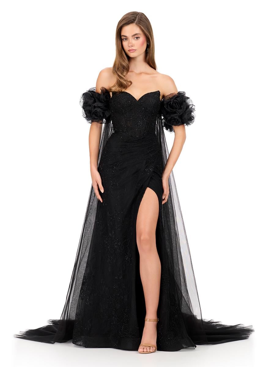 ASHLEYlauren 12183 – Black