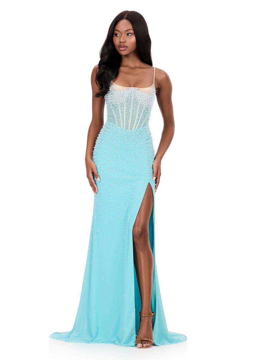 ASHLEYlauren 12196 – Aqua