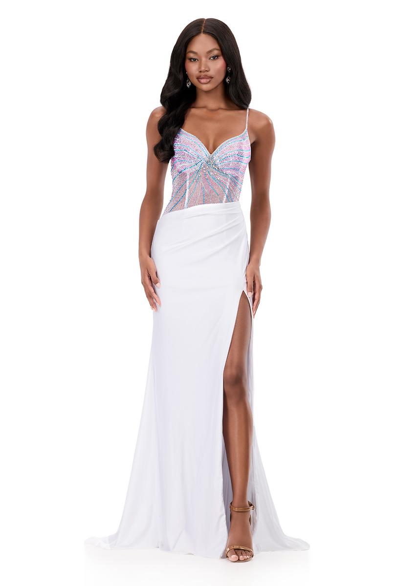 ASHLEYlauren 12270 – White