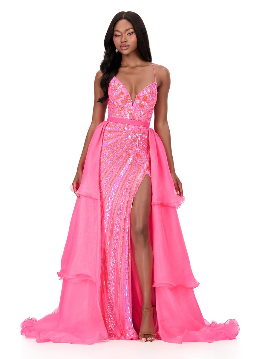 ASHLEYlauren 12295 – Hot Pink