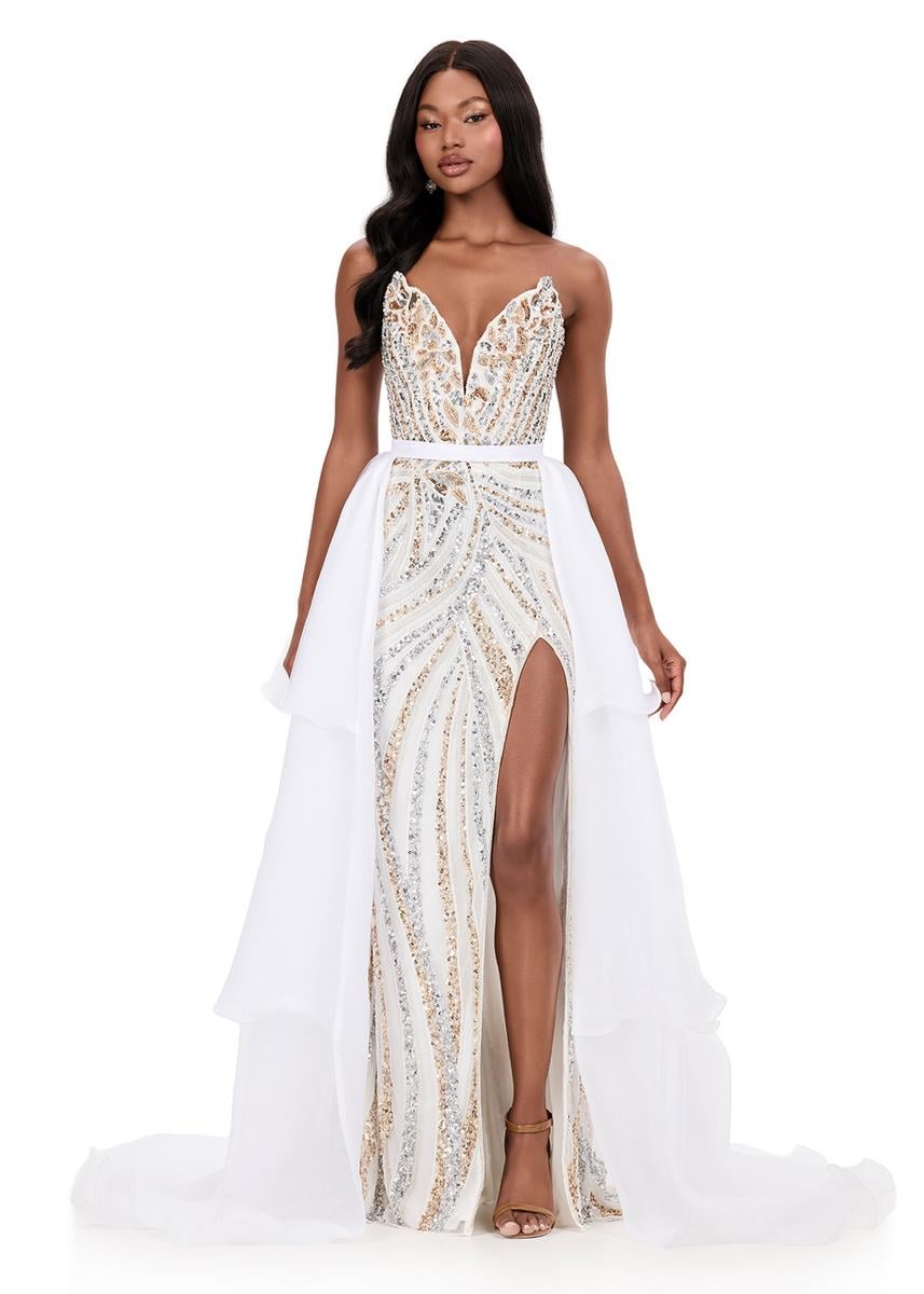 ASHLEYlauren 12295 – Ivory