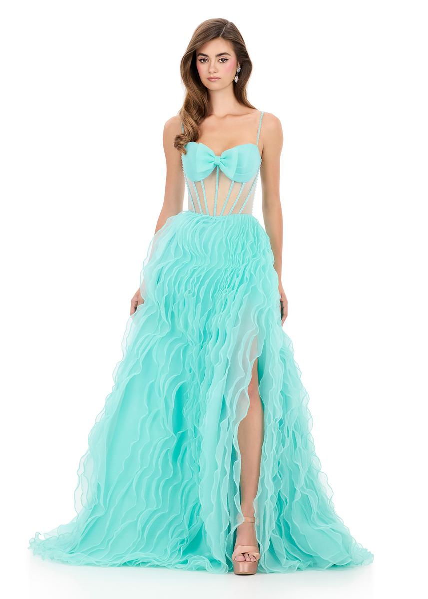 ASHLEYlauren 12307 – Aqua