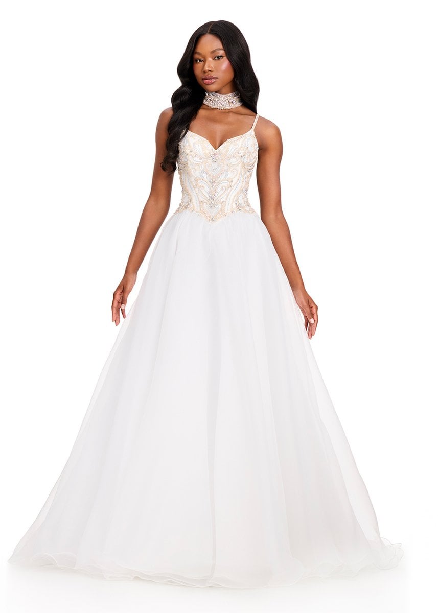 ASHLEYlauren 12390 – Ivory