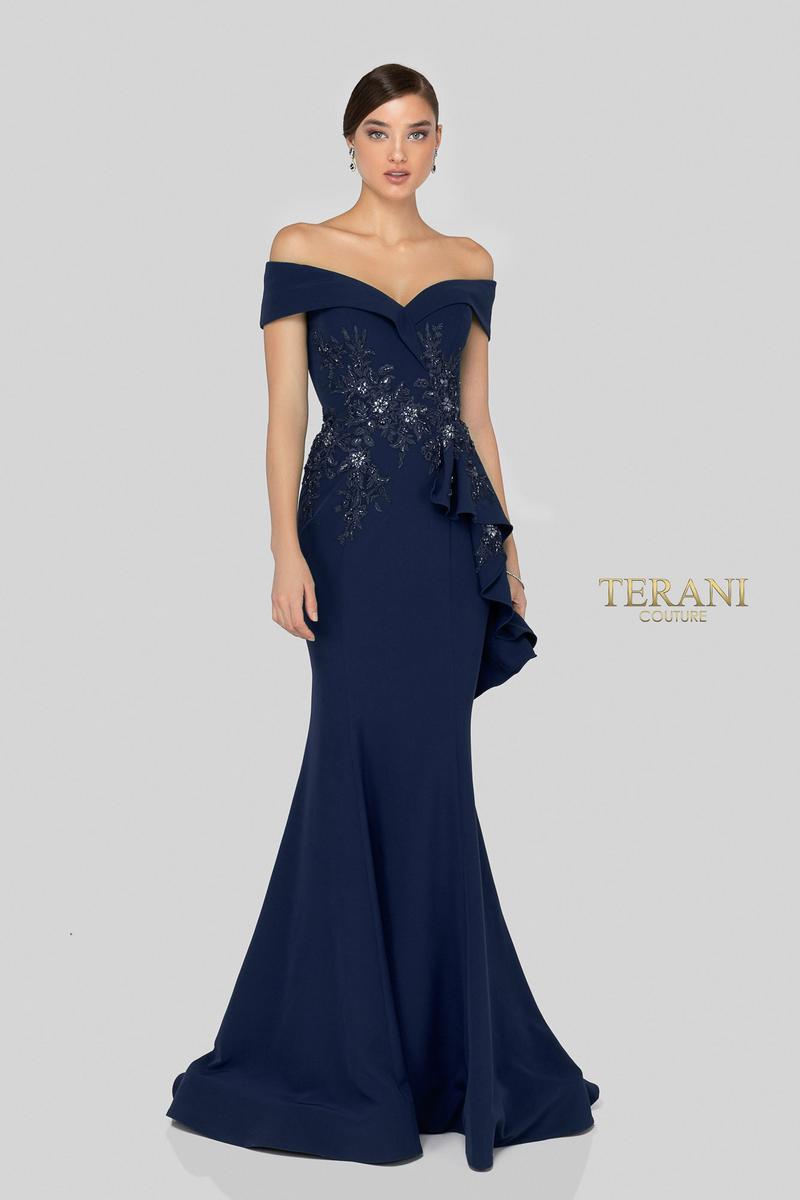 Terani Couture 1911M9339 – Navy