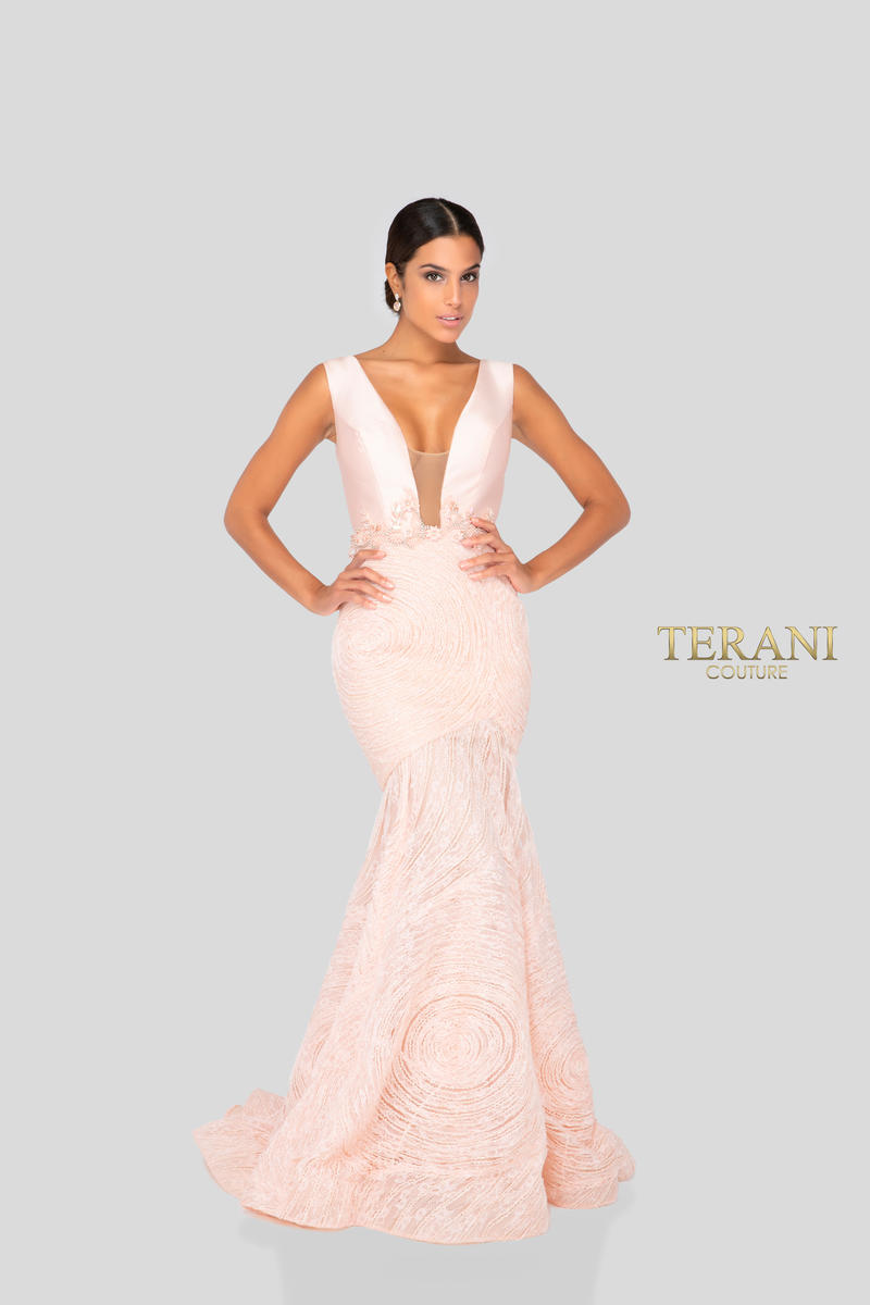 Terani Couture 1911P8158 – Blush Nude