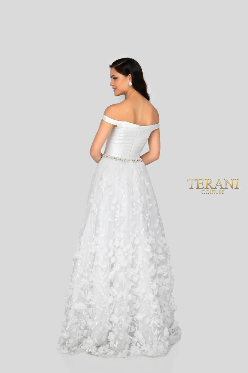Terani Couture 1911P8513 – Ivory