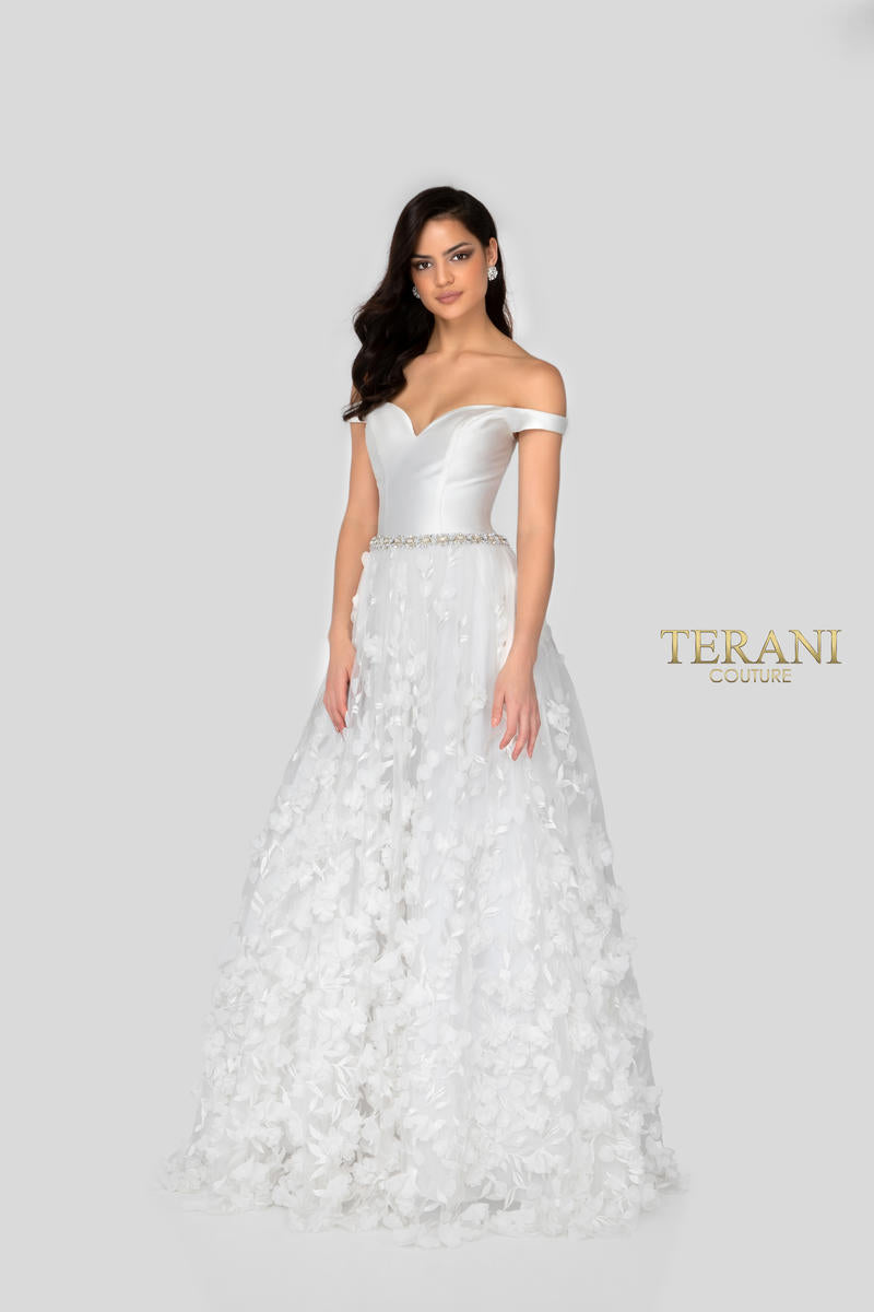 Terani Couture 1911P8513 – Ivory