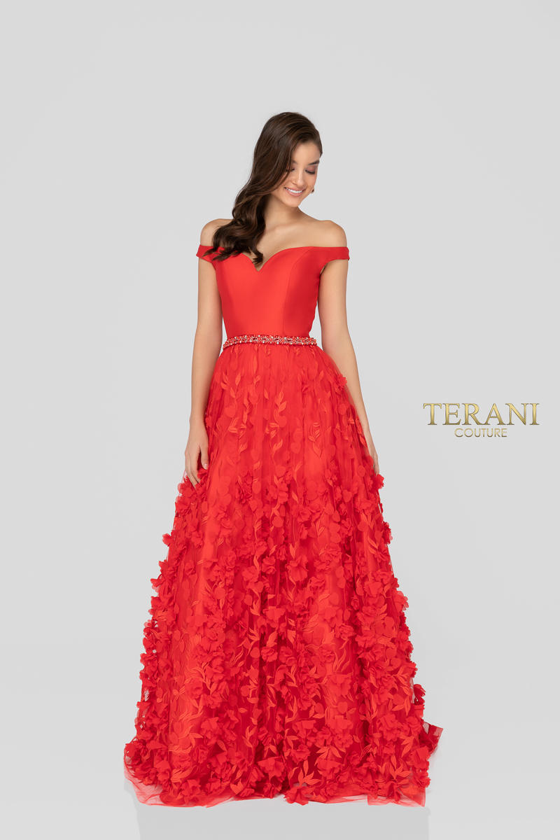 Terani Couture 1911P8513 – Red