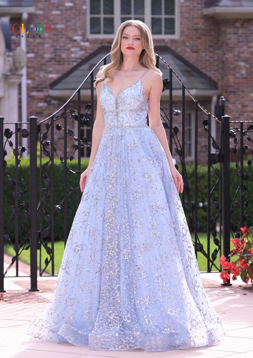Colors Dress 2288 – Light Blue