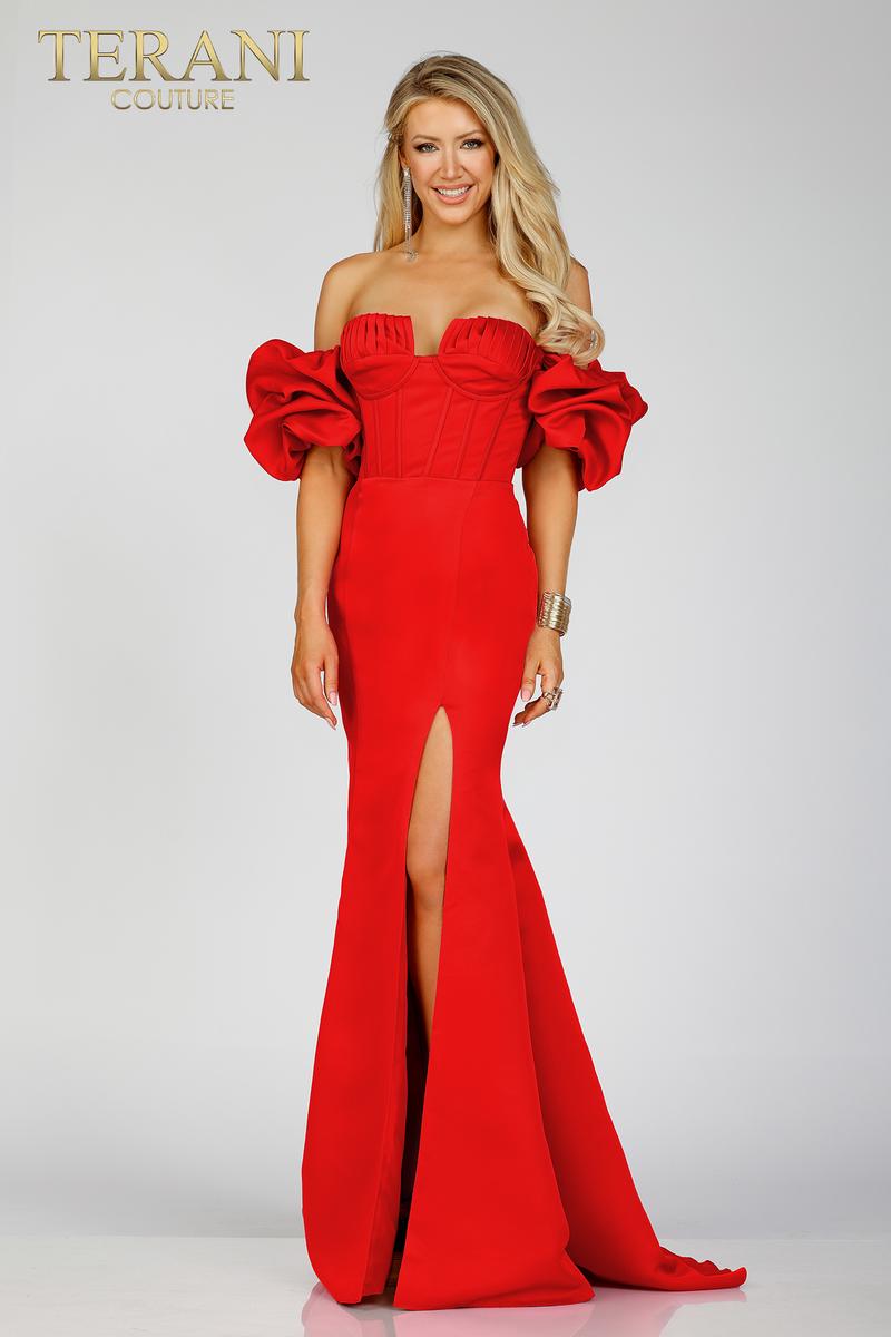 Terani Couture 231P0181 – Red