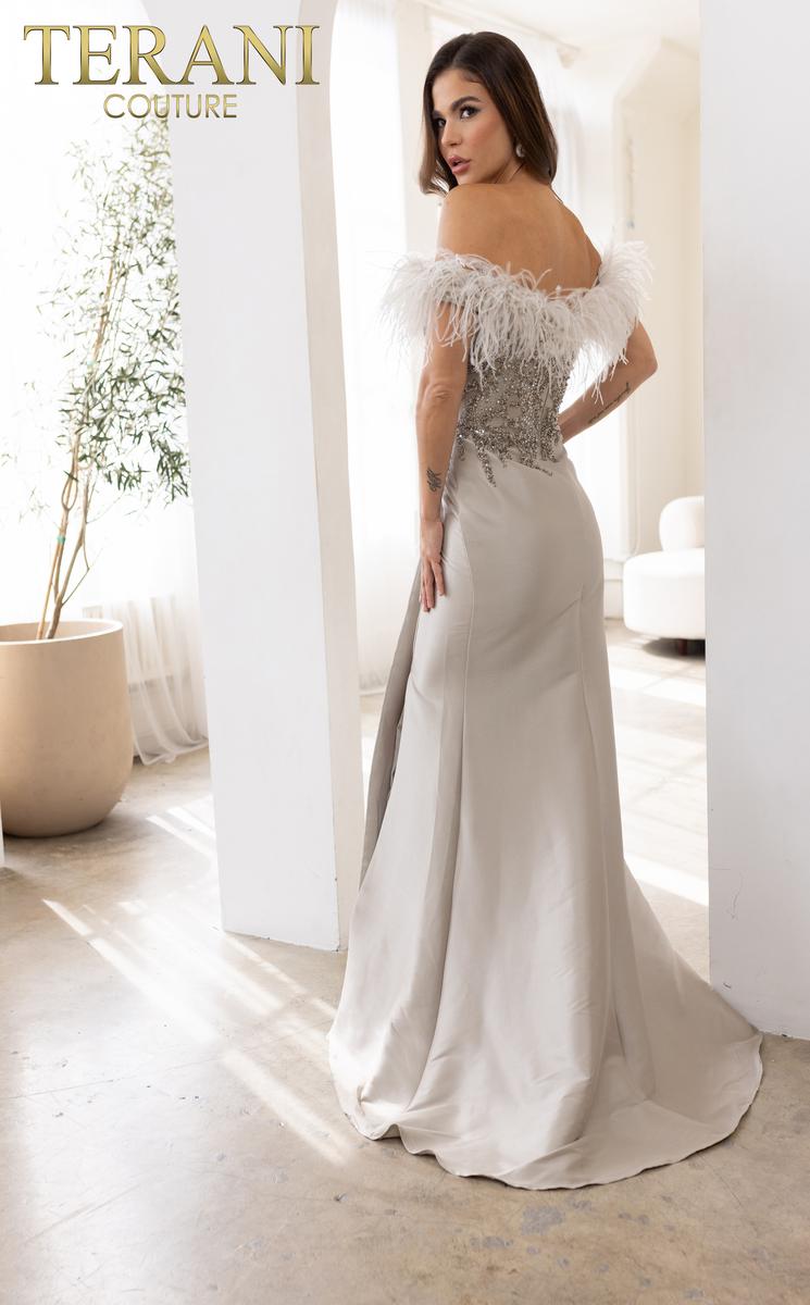 Terani Couture 241E2490 – Taupe