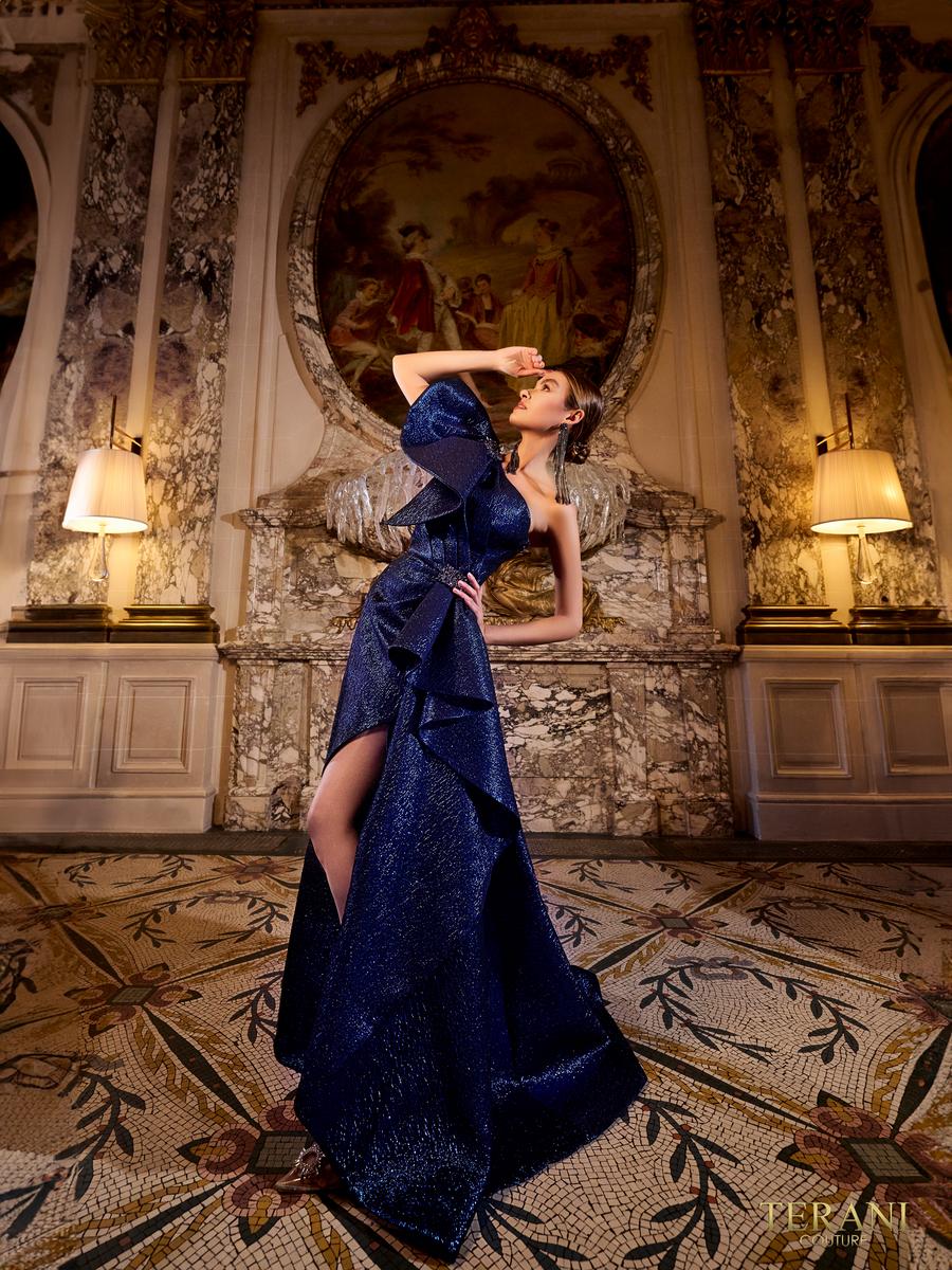 Terani Couture 241E2515 – Navy
