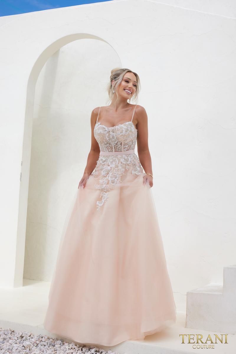 Terani Couture 241P2025 – Blush